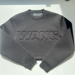 Alexander Wang x H&M cropped long sleeve top